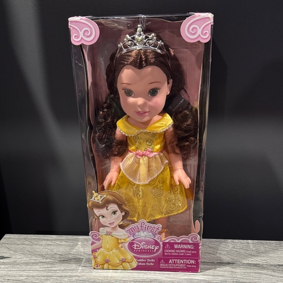 Disney Other - NEW: My First Disney Princess: Toddler Belle - 13” Toy Doll